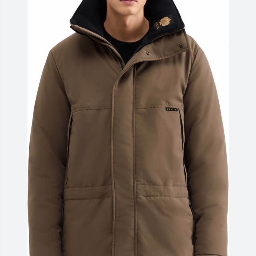 Men's Olive Green Winter Jacket